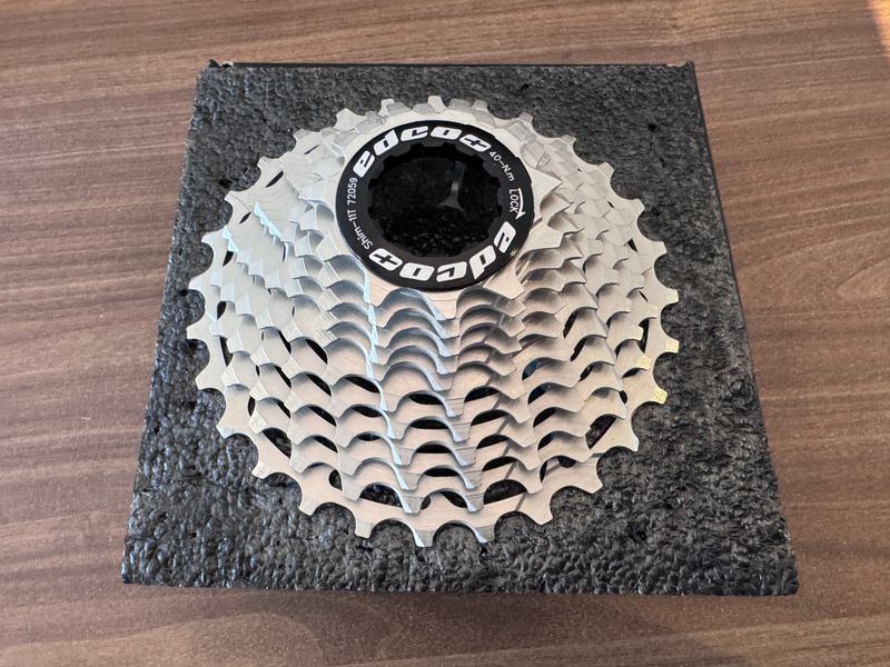 Used EDCO (E.Dubied) Monoblock cassette Shimano/Sram 11s 11-28t 188gr, NEW, 50% off! 2026 Drivetrain & Pedals