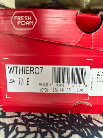Brugt New Balance Hierro v7 bike — billede 8 af 9