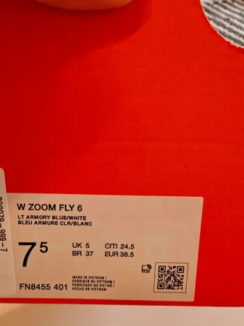 Brugt Nike Zoom Fly 6 bike — billede 5 af 6