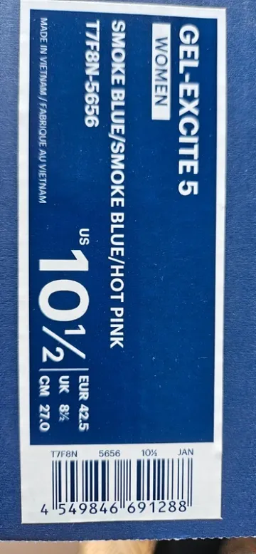 Gebrauchtes Asics Gel-Excite 5 bike — Bild 9 von 9