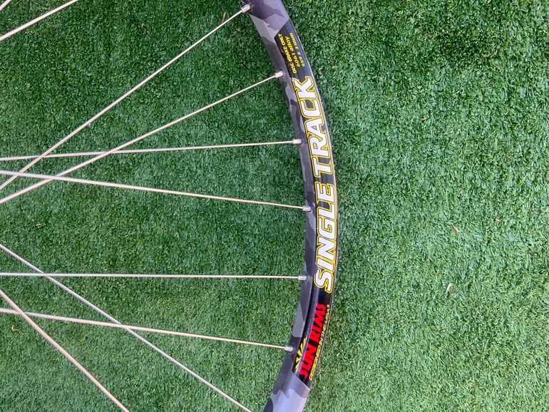 Brugt sun rims Singletracks Camo Wheels bike — billede 3 af 6