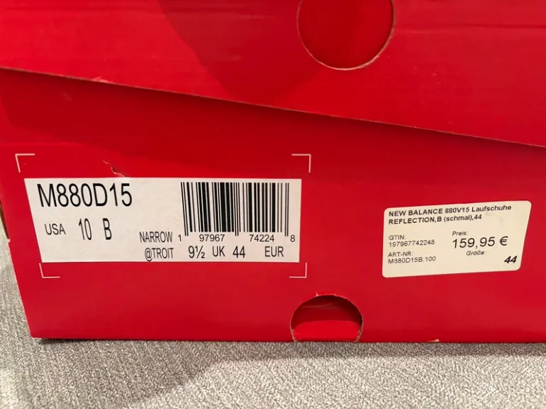 New Balance Fresh Foam X 880V15 bike d'occasion — image 2 sur 7