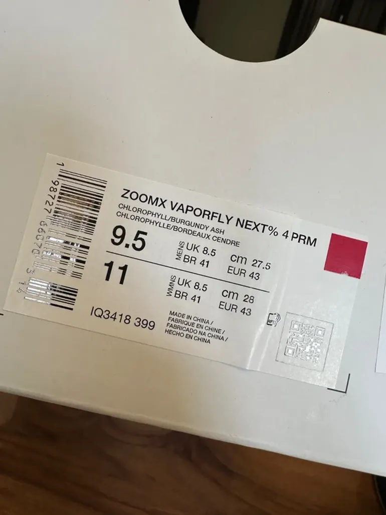 Pegasus ZoomX Vaporfly Next 3% PRM bike d'occasion — image 11 sur 11