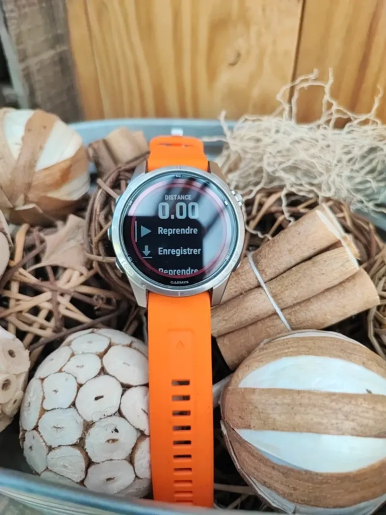 Garmin Fenix 7S Pro Solar bike usato — immagine 3 di 6