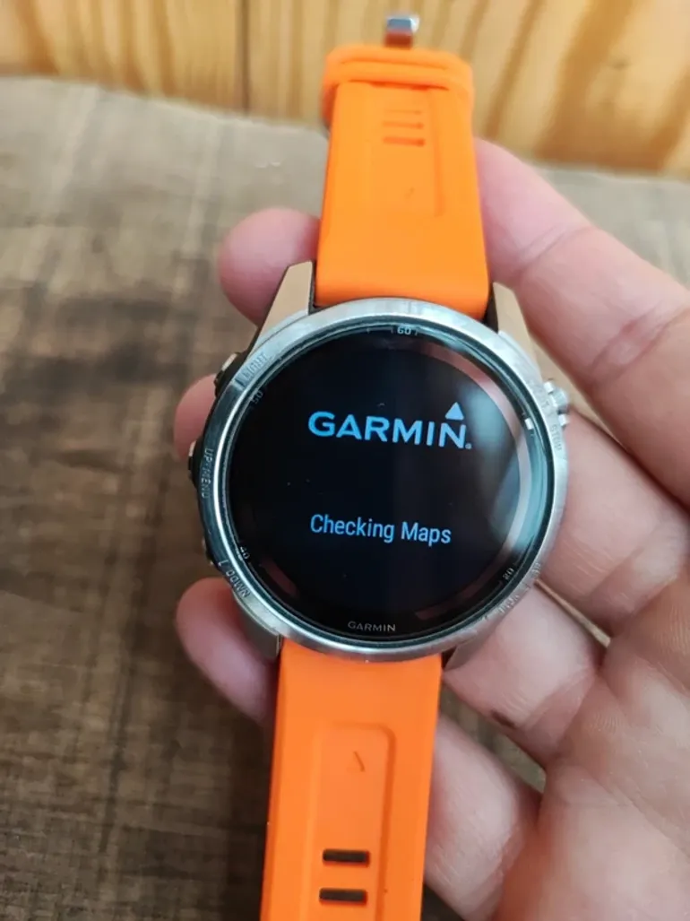Garmin Fenix 7S Pro Solar bike usato — immagine 2 di 6