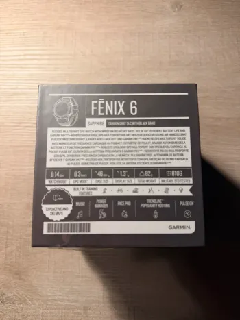 Premium Fenix 6 Sapphire bike d'occasion — image 6 sur 7