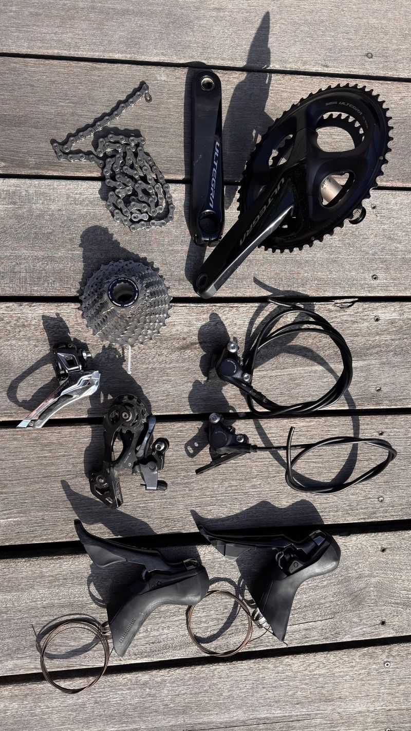 shimano ultegra r8000 Groupset usato
