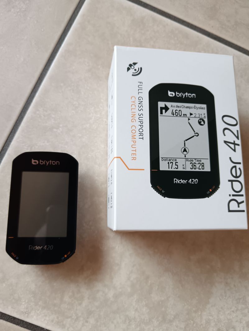 Bryton Rider 420 2020 Cycling Accessories de segunda mano