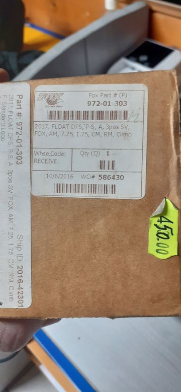 Gebrauchtes Fox float dps 3 posizioni 2024 Rear Suspension