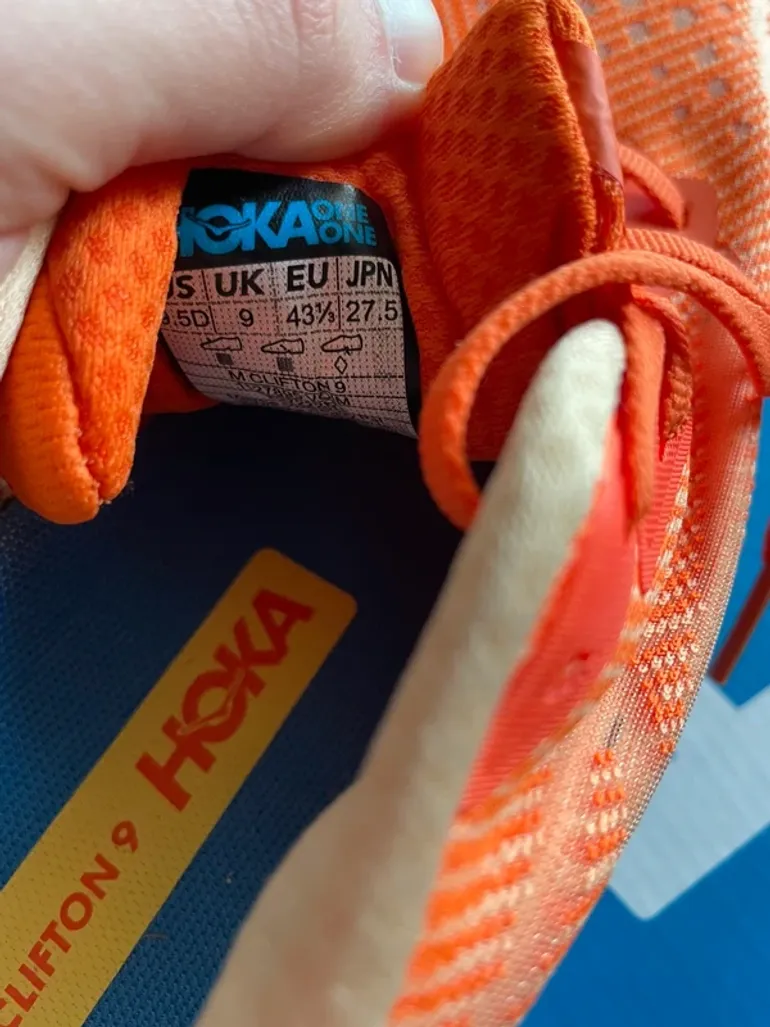 Hoka Clifton 9 bike usato — immagine 6 di 7