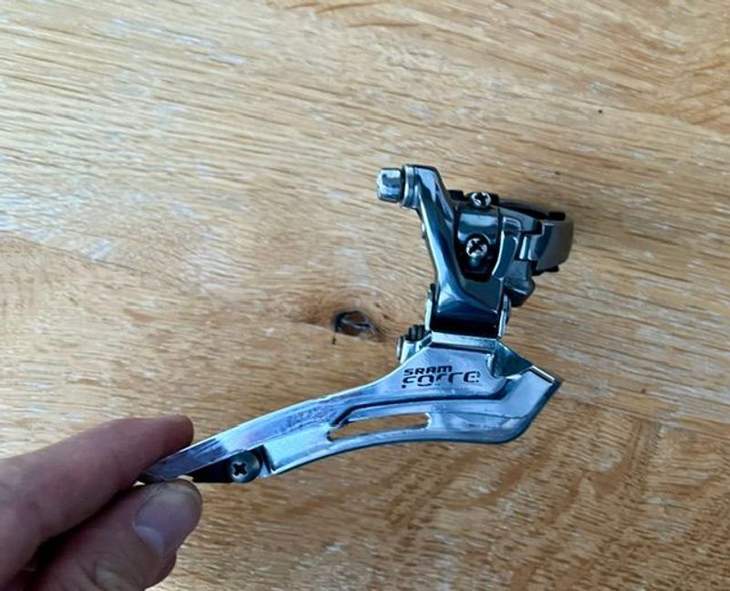 Used Sram Force Front Derailleur Drivetrain & Pedals
