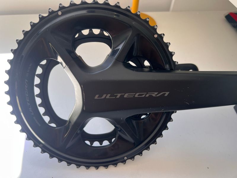 Shimano Ultegra Crank Drivetrain & Pedals usato
