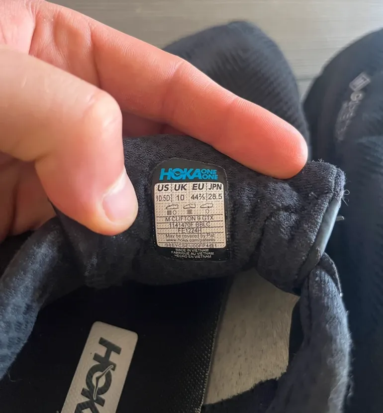 Tweedehands Hoka Clifton 9 Gore-Tex bike — afbeelding 7 van 12