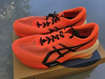 Used Orange Metaspeed Sky Paris Running Shoes
