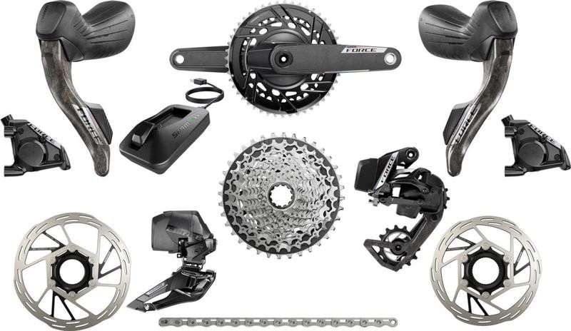 Used Sram Force E1 Powermeter Carbon AXS 12-speed Groupset 2026 Groupset