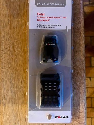 Used Polar S-Series Speed Sensor + Bike Mount Cycling Accessories
