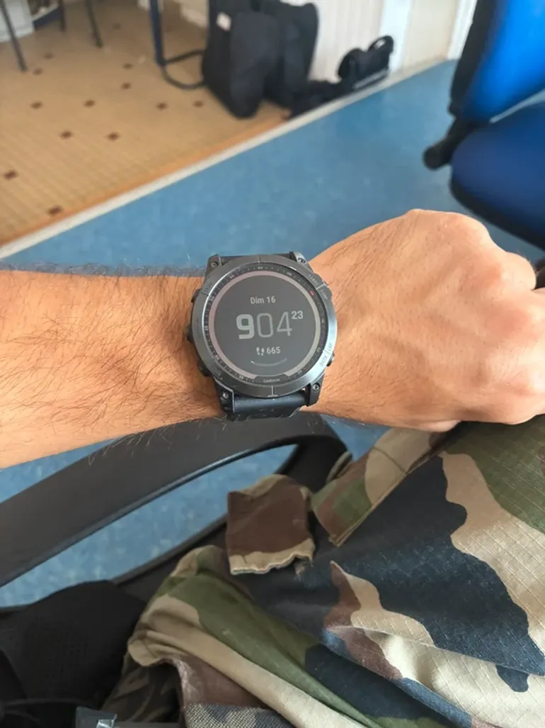 Used Garmin Fenix 7X Solar bike — image 3 of 3