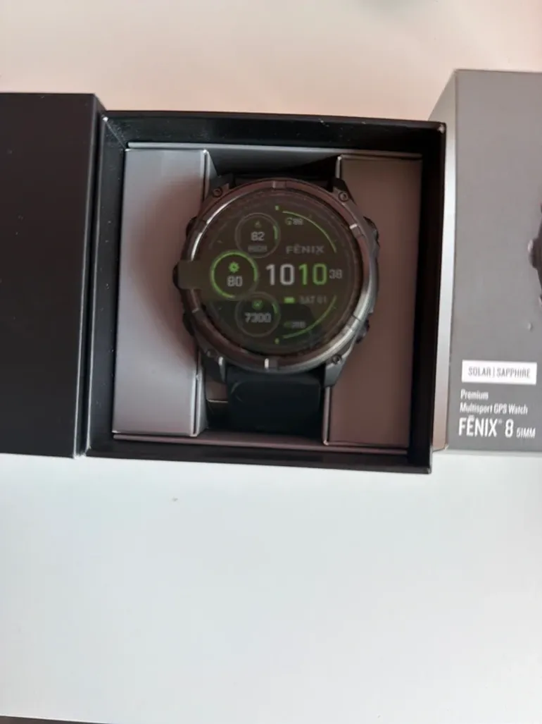 Garmin Fenix 8 51 MM Sapphire Solar bike de segunda mano — imagen 2 de 3