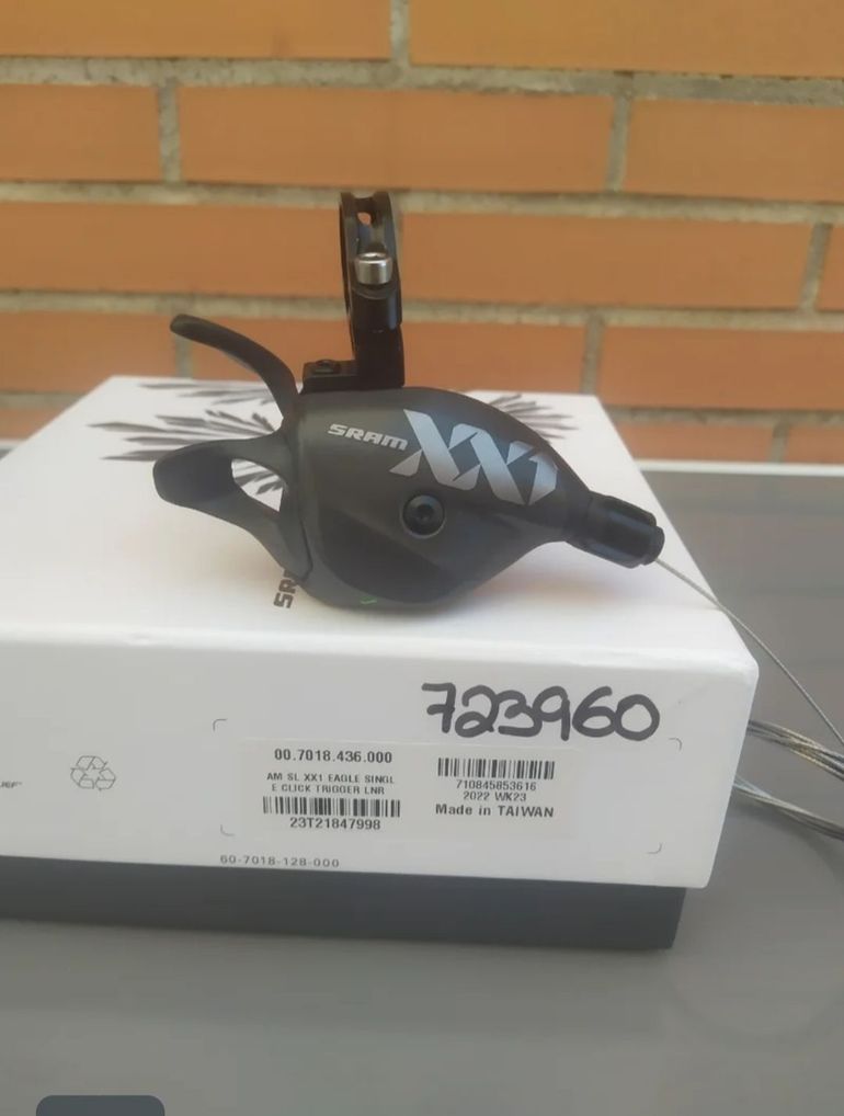 Brugt Sram XX1-E Eagle 12v Lunar Shifter 2022 bike — billede 8 af 10