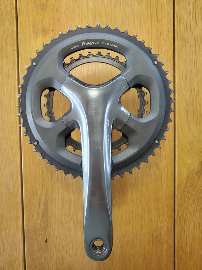 Used Shimano Tiagra Crank 10S 50-34 2023 Drivetrain & Pedals