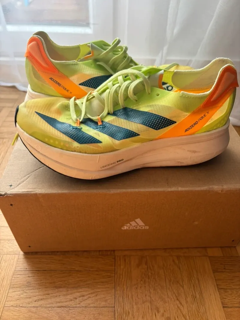 Used Adidas Adizero Prime X Running Shoes