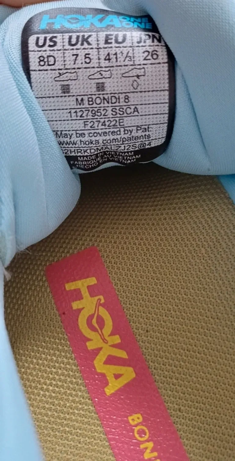 Hoka Bondi 8 bike usato — immagine 7 di 8
