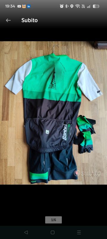 Used Santini Vuelta Extremadura Kit 2021 Cycling Clothing