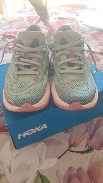 Used Verde Hoka Walking Shoes Size 39 1/3 bike — image 1 of 8