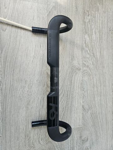 Used Deda Elementi Superzero RS DCR Carbon Handlebar Cockpit