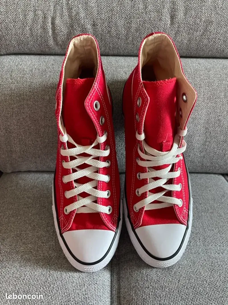 Käytetty converse montante rouge homme 42 Basketball