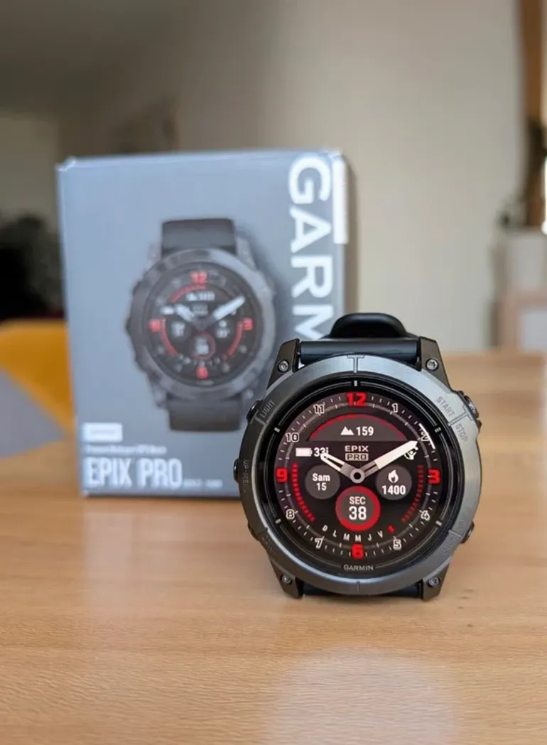 Used Garmin Epix Pro (Gen2) 51mm Sapphire bike — image 7 of 7