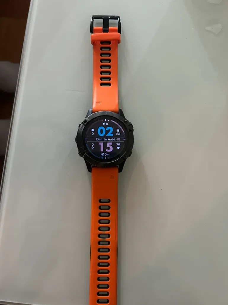Garmin Fenix 6 Sapphire bike d'occasion — image 2 sur 3