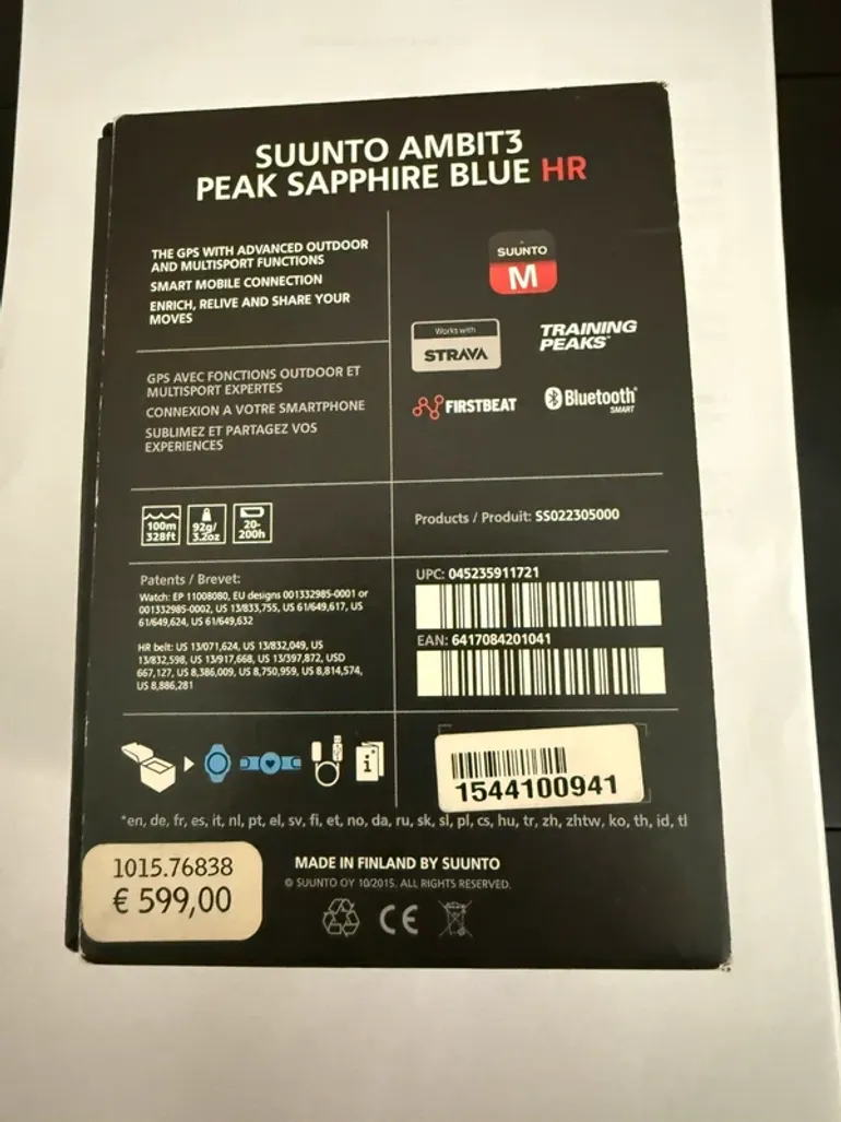 Used Suunto Ambit 3 Peak bike — image 4 of 9