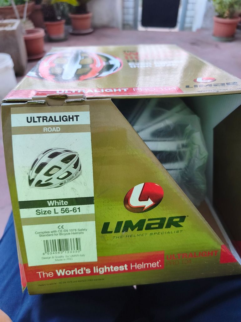 Brugt Limar Pro 104 Ultralight Helmet bike — billede 4 af 5