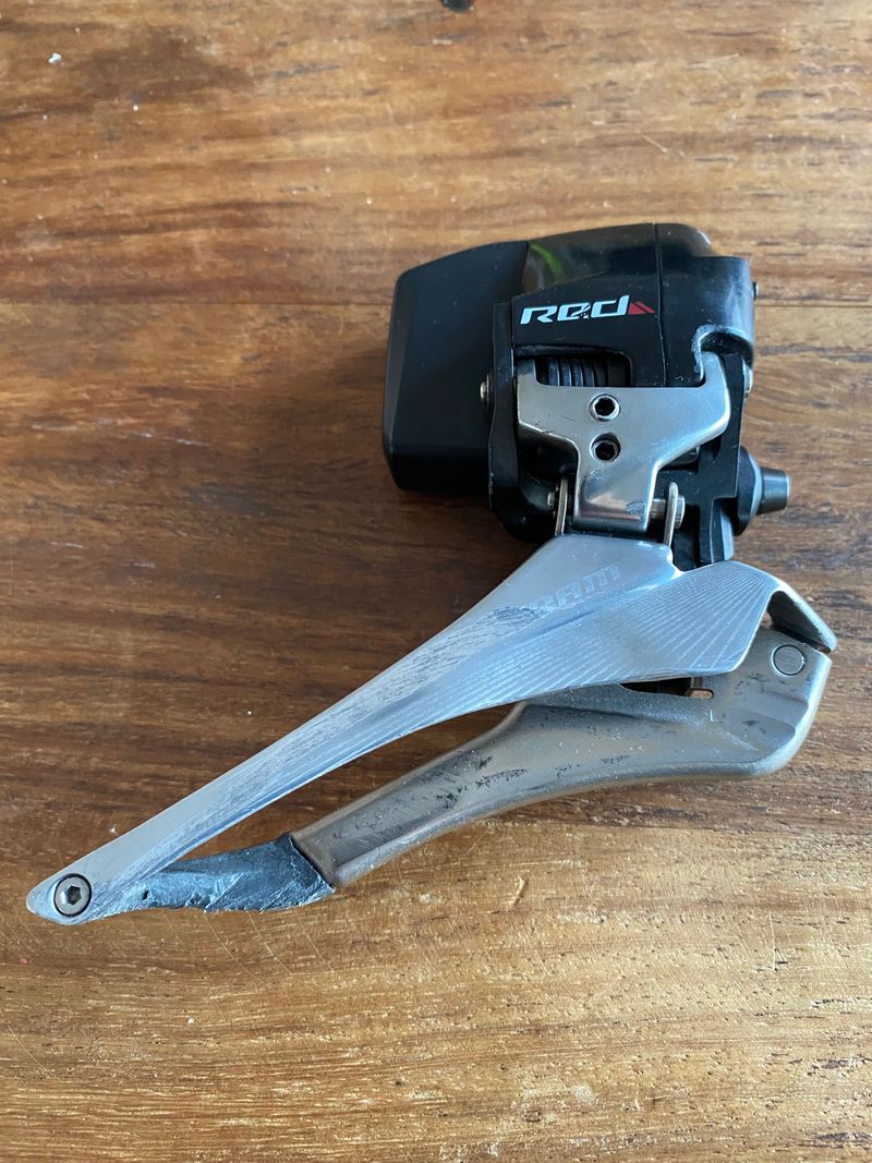Käytetty Sram Red eTap Front Derailleur Drivetrain & Pedals