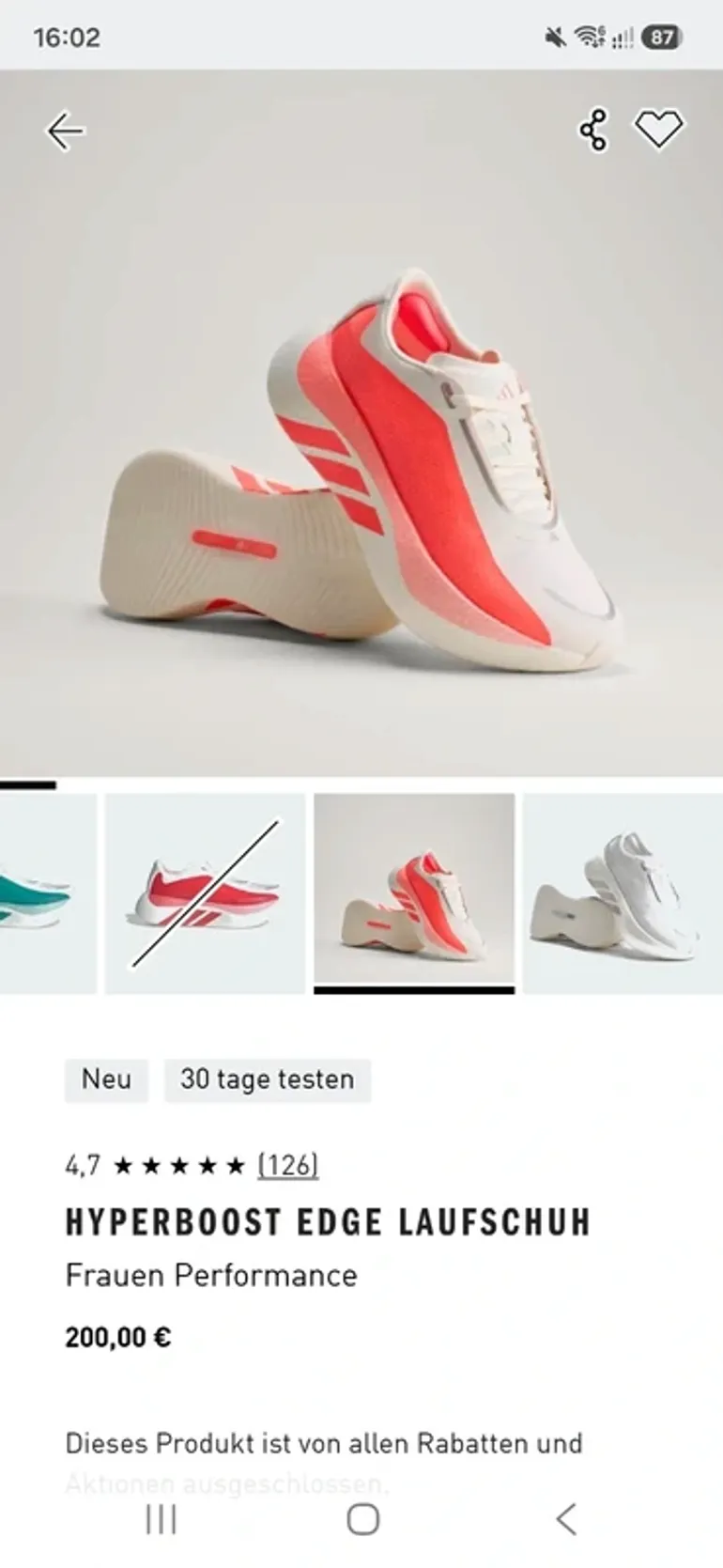 Tweedehands Adidas Hyperboost Edge bike — afbeelding 7 van 7