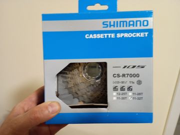 Käytetty Shimano 105 cassette, 11sp, 11-32 2026 Drivetrain & Pedals