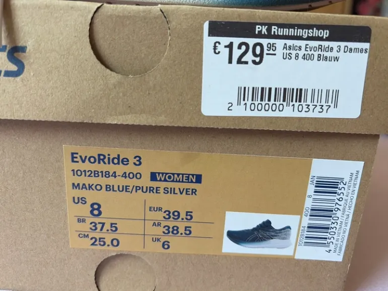 Asics EvoRide 3 bike de segunda mano — imagen 8 de 10