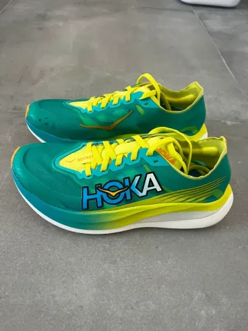 Used Hoka Rocket X2 Running Shoes