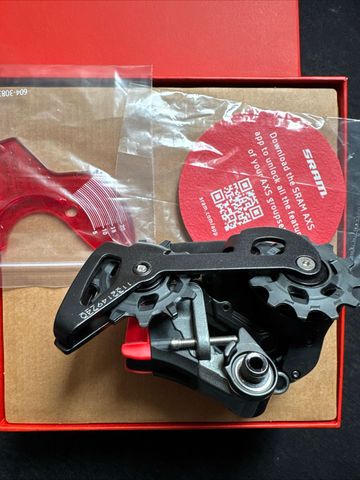 Gebrauchtes Sram Rival eTap AXS Schaltwerk 1x12 / 2x12 - mittlerer Schaltwerkskäfig - schwarz 2021 bike — Bild 3 von 6