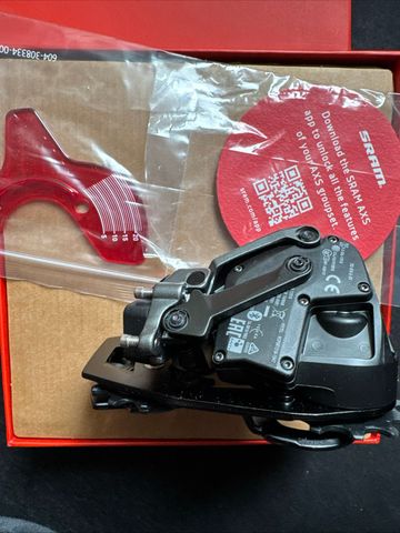 Gebrauchtes Sram Rival eTap AXS Schaltwerk 1x12 / 2x12 - mittlerer Schaltwerkskäfig - schwarz 2021 bike — Bild 6 von 6