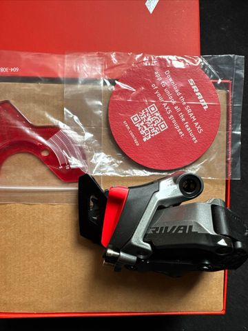 Gebrauchtes Sram Rival eTap AXS Schaltwerk 1x12 / 2x12 - mittlerer Schaltwerkskäfig - schwarz 2021 bike — Bild 2 von 6