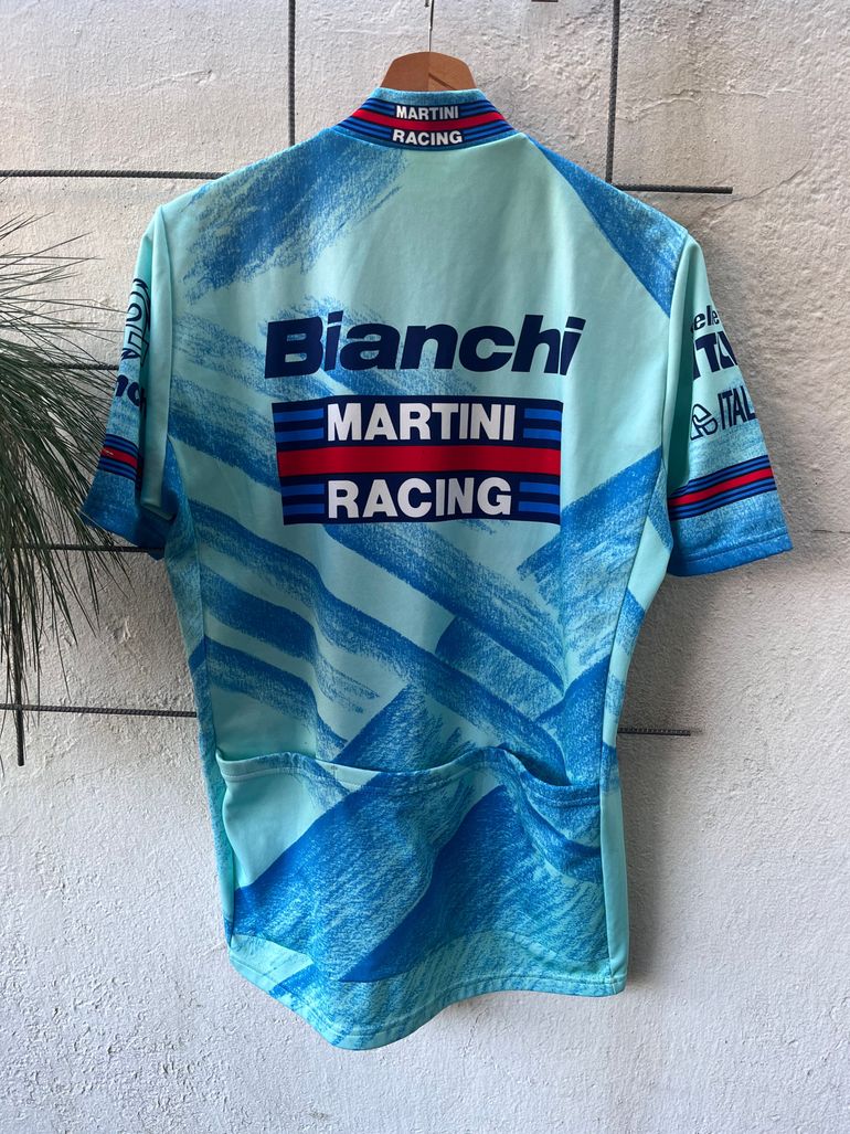 Santini Bianchi Martini Racing サイクルジャージM