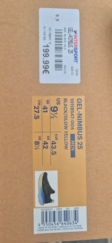 Gebrauchtes Asics GEL-Nimbus 25 bike — Bild 7 von 7