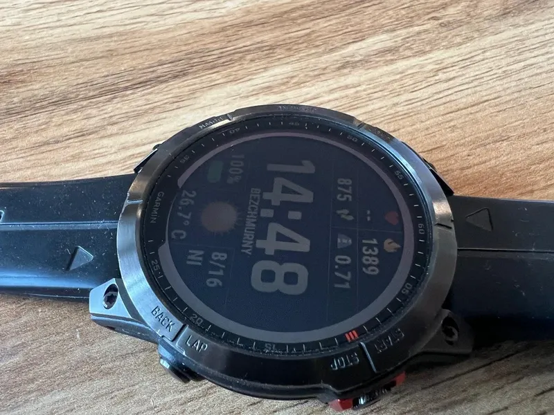 Garmin Fenix 7 Solar bike usato — immagine 8 di 12