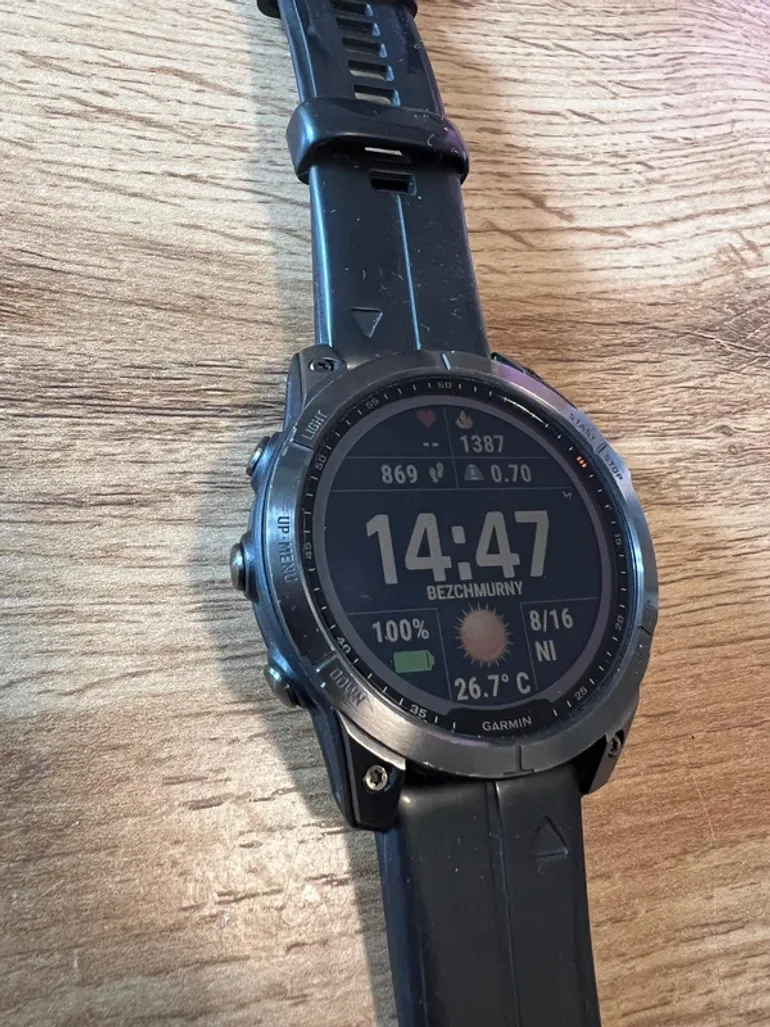 Used Garmin Fenix 7 Solar bike — image 2 of 12