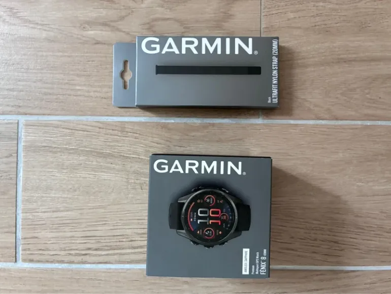 Used Garmin Fenix 8 Sapphire AMOLED bike — image 6 of 7