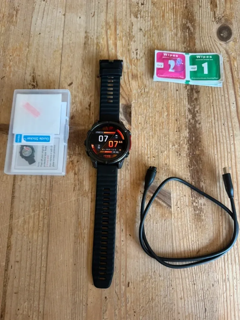 Gebrauchtes Garmin Fenix 8 AMOLED 47mm bike — Bild 1 von 12