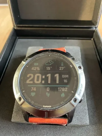Garmin Fenix 6 Sapphire bike d'occasion — image 3 sur 3