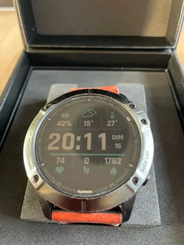 Garmin Fenix 6 Sapphire bike usato — immagine 3 di 3